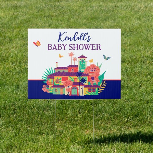 Encanto Magical Casa Madrigal Baby Shower Sign