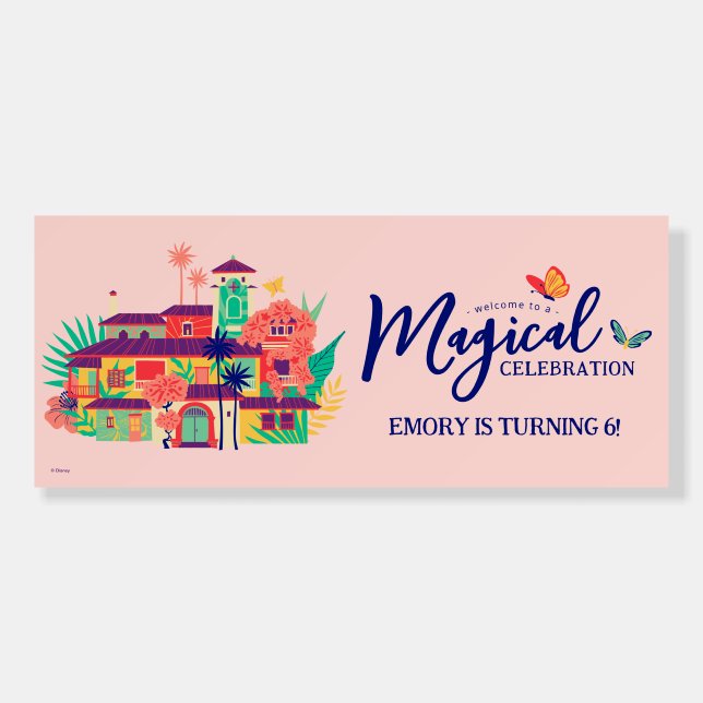 Encanto Magical Casa Madrigal Birthday Foam Board (Front)