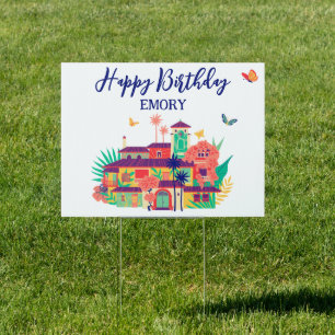 Encanto Magical Casa Madrigal Birthday Sign