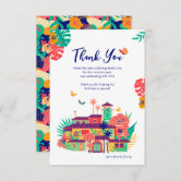 Encanto Birthday Thank You Sticker Madrigal Family Party