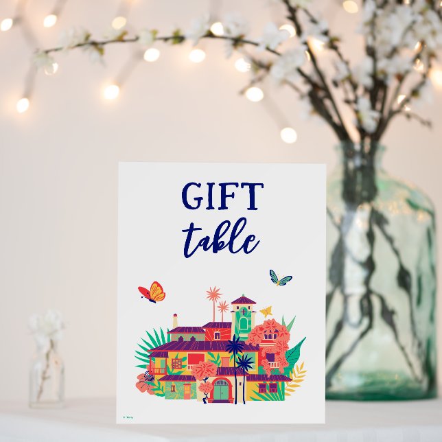 Encanto Magical Casa Madrigal Gift Table Foam Board (In Situ (Wedding))