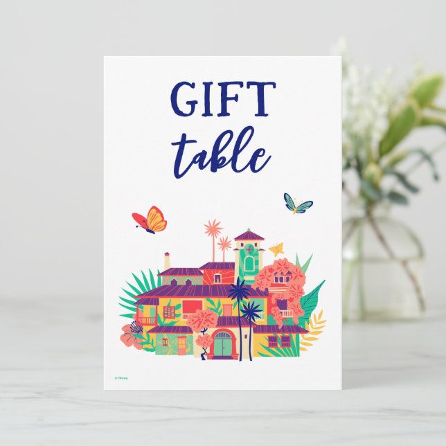 Encanto Magical Casa Madrigal Gift Table Note Card (Standing Front)