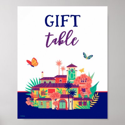 Encanto Magical Casa Madrigal Gift Table Poster