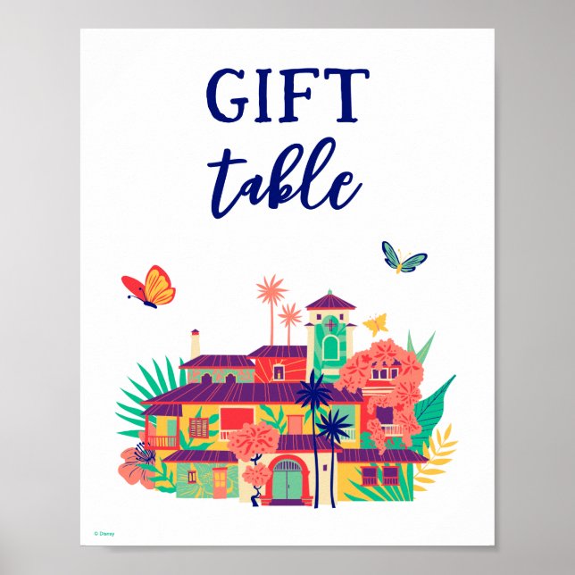Encanto Magical Casa Madrigal Gift Table Poster (Front)