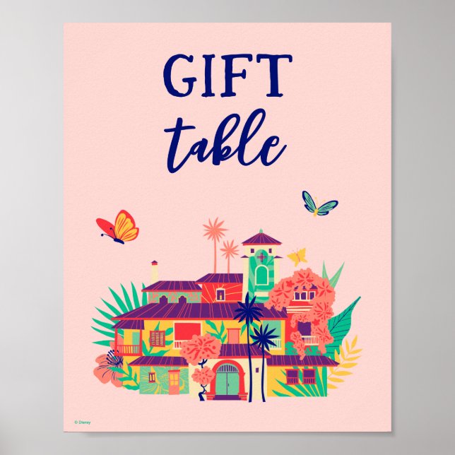 Encanto Magical Casa Madrigal Gift Table Poster (Front)