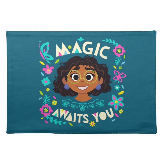 Encanto | Mirabel - Magic Awaits You Cloth Placemat (Front)