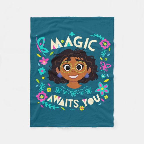 Encanto  Mirabel _ Magic Awaits You Fleece Blanket