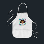 Encanto | Mirabel - Magic Awaits You Kids' Apron<br><div class="desc">Check out this floral framed graphic of Mirabel that reads "Magic Awaits You".</div>