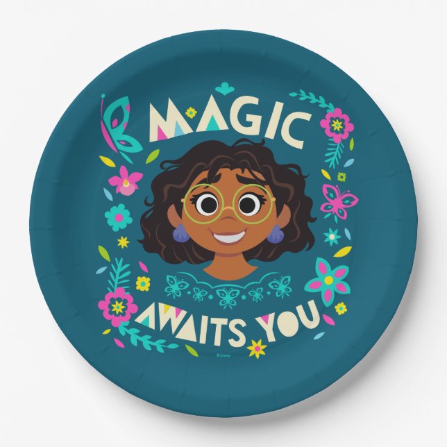Encanto | Mirabel - Magic Awaits You Paper Plates (Front)
