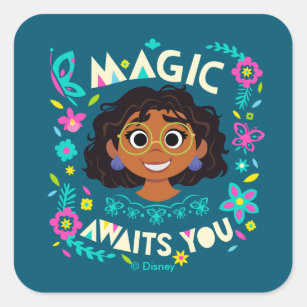 Encanto   Mirabel - Magic Awaits You Square Sticker