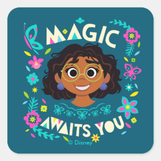 Encanto | Mirabel - Magic Awaits You Square Sticker