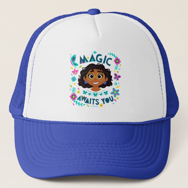 Encanto | Mirabel - Magic Awaits You Trucker Hat (Front)
