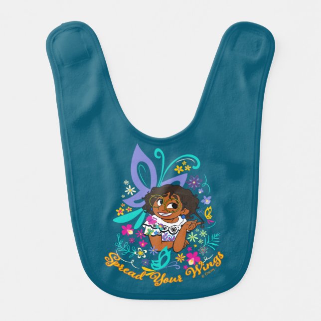 Encanto | Mirabel - Spread Your Wings Baby Bib (Front)