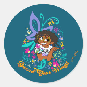 Encanto Mirabel - Spread Your Wings Classic Round Sticker