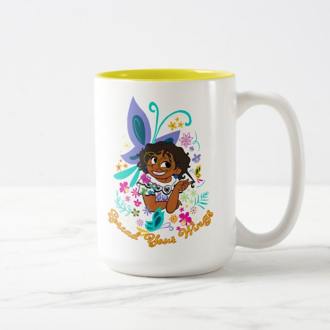 Encanto | Mirabel - Spread Your Wings Two-Tone Coffee Mug (Right)