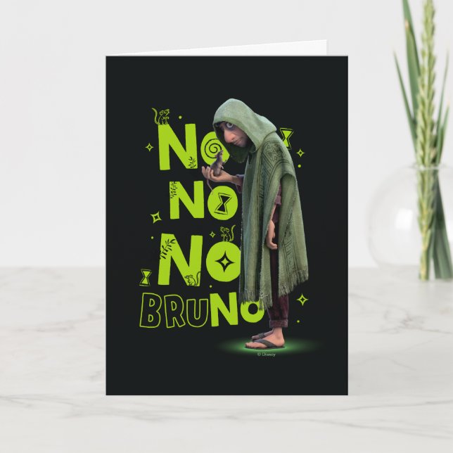 Encanto | No No No Bruno Card (Front)