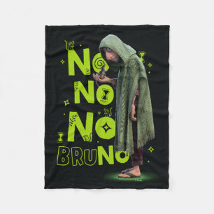 Encanto   No No No Bruno Fleece Blanket