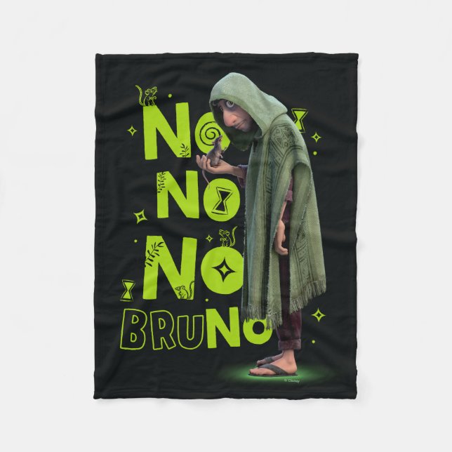 Encanto | No No No Bruno Fleece Blanket (Front)