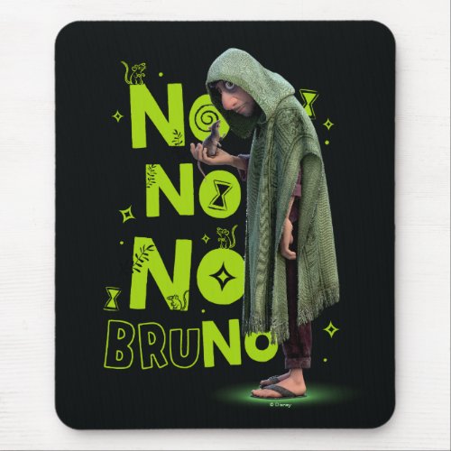 Encanto  No No No Bruno Mouse Pad