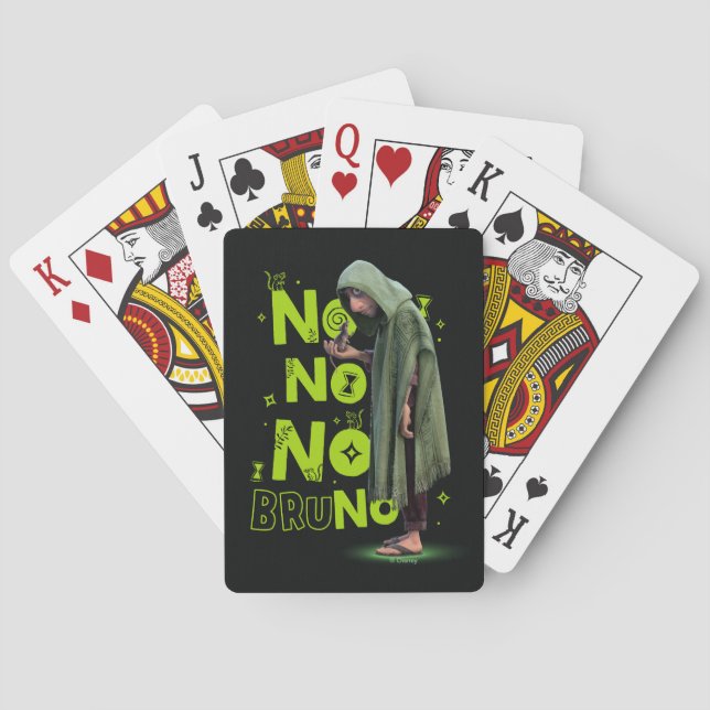 Encanto | No No No Bruno Poker Cards (Back)