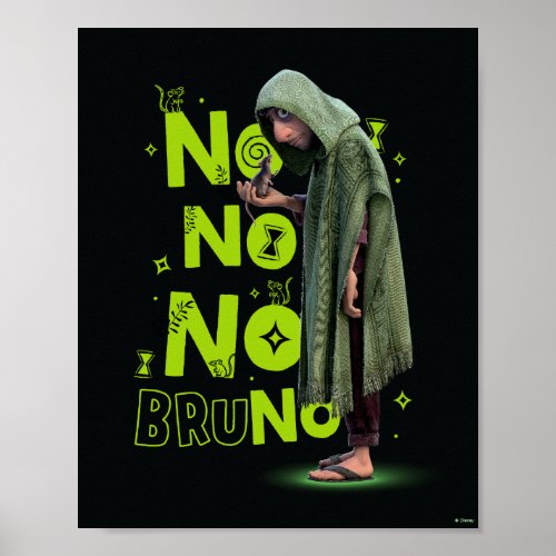 Encanto  No No No Bruno Poster