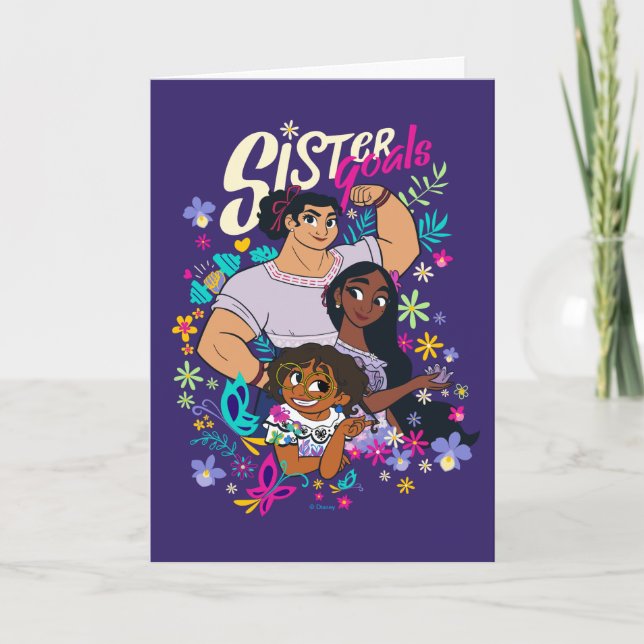 Encanto | Sister Goals Card (Front)