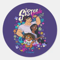 Encanto, Sister Goals Sticker, Zazzle