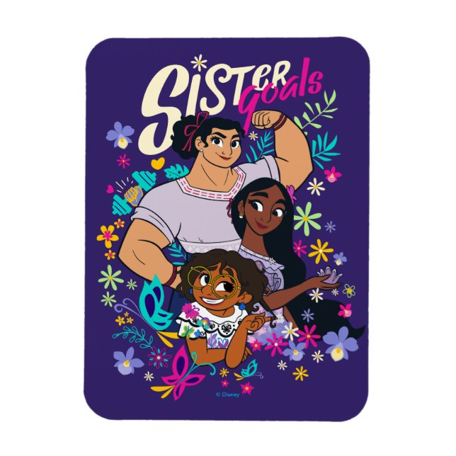 Encanto | Sister Goals Magnet (Vertical)