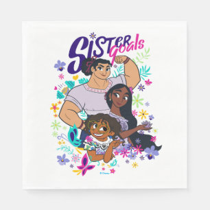 Encanto Sister Goals Napkins