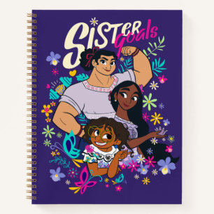Encanto Sister Goals Notebook