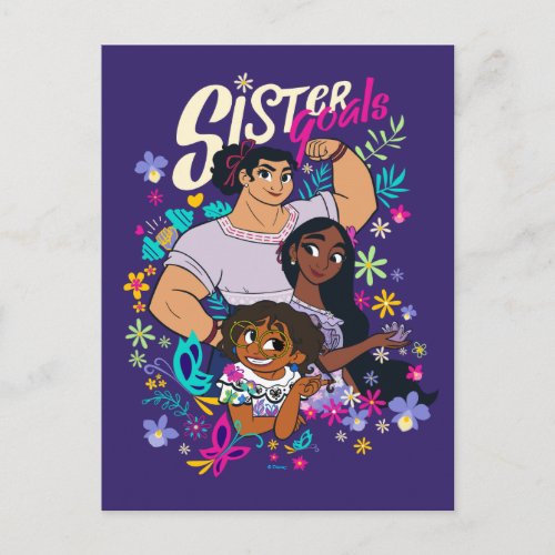 Encanto  Sister Goals Postcard