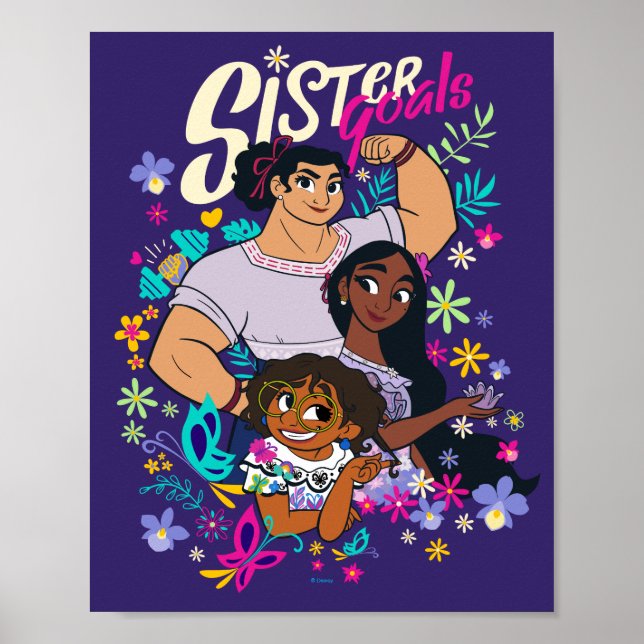 Encanto | Sister Goals Poster (Front)