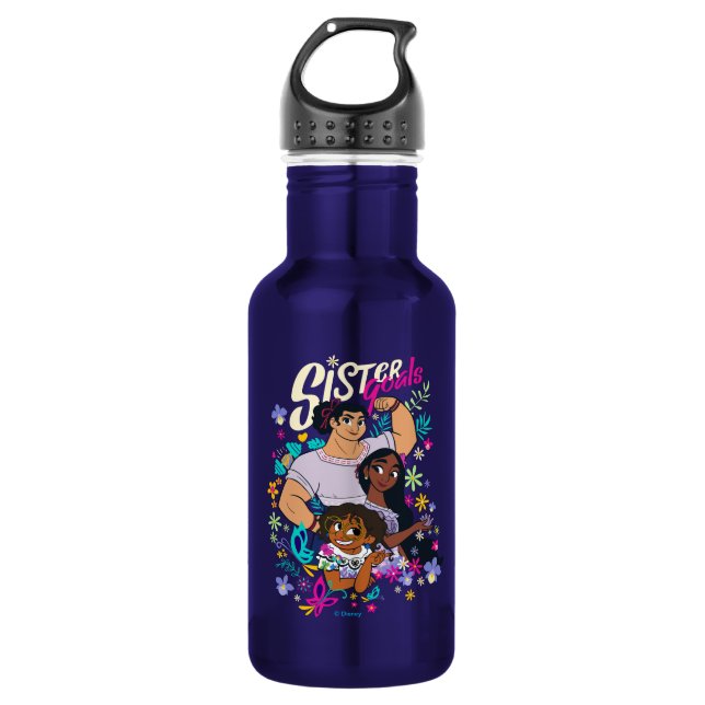 Encanto | Sister Goals Stainless Steel Water Bottle (Front)
