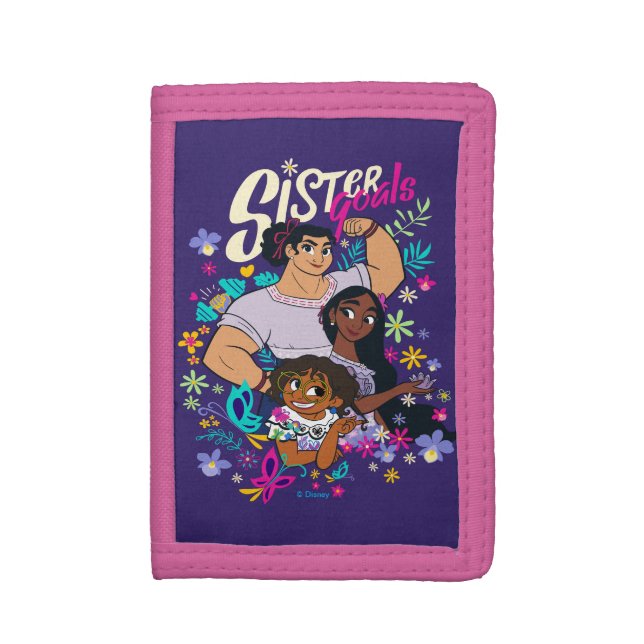Encanto | Sister Goals Trifold Wallet (Front Vertical)