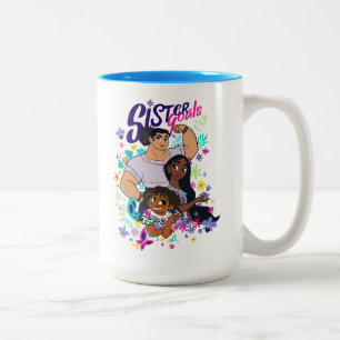 Encanto Sister Goals Two-Tone Coffee Mug