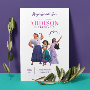 Encanto Sisters Birthday Invitation