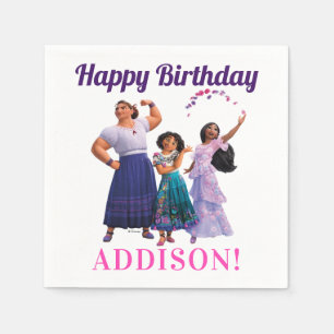 Encanto Sisters Birthday Napkins