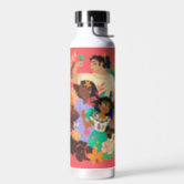 Encanto Sisters, Sister Goals Floral Graphic Water Bottle