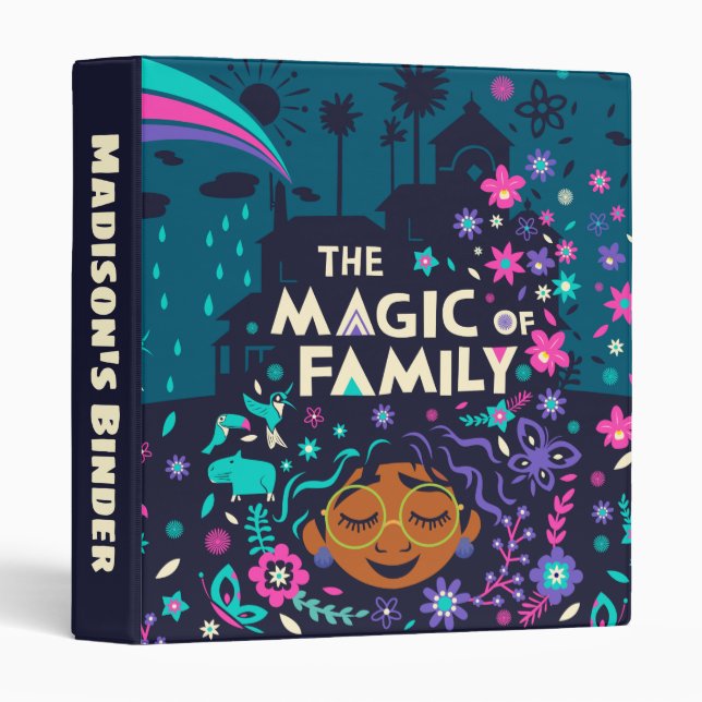Encanto | The Magic of Family 3 Ring Binder (Front/Spine)