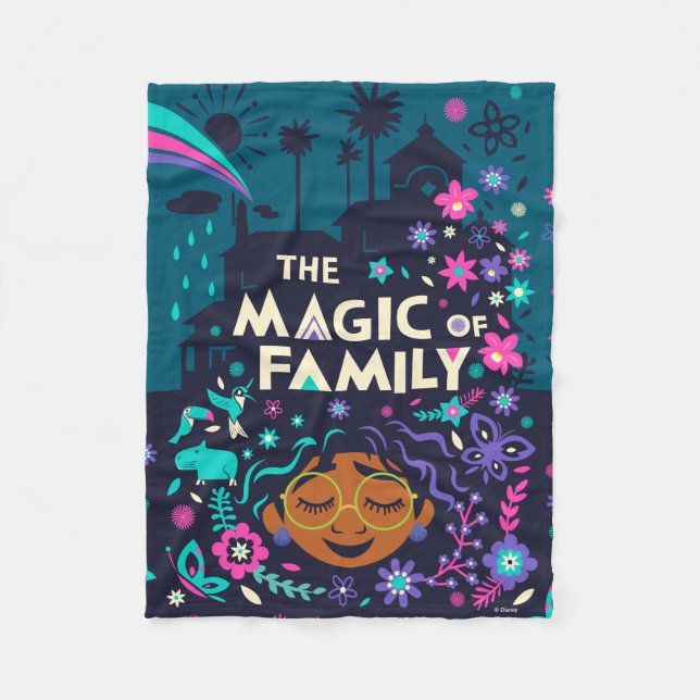 Encanto | The Magic of Family Fleece Blanket (Front)