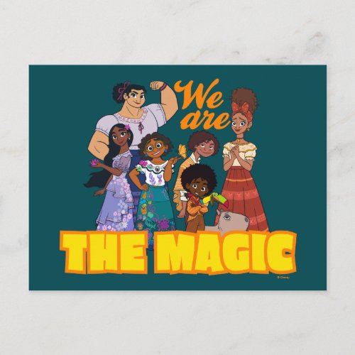 Encanto  We are the Magic Postcard