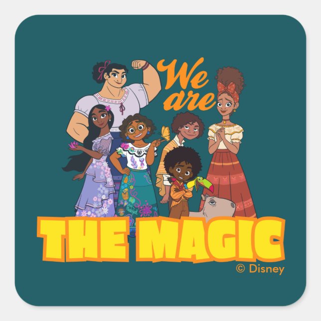 Encanto | We are the Magic Square Sticker (Front)
