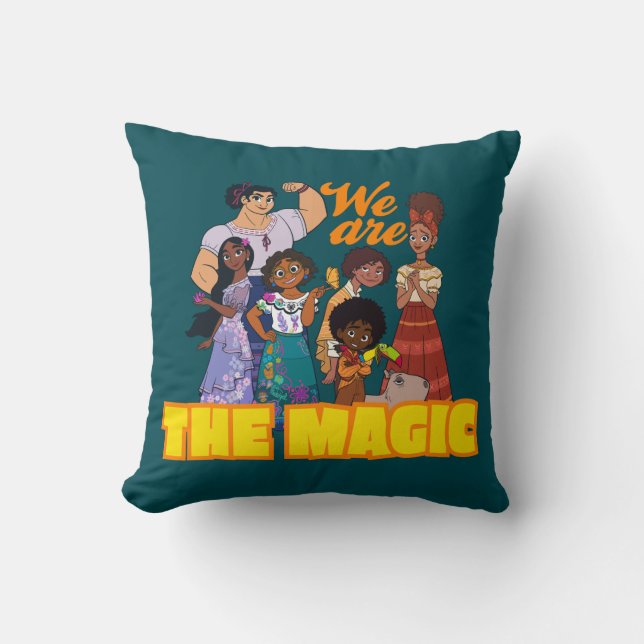 Encanto | We are the Magic Throw Pillow (Front)