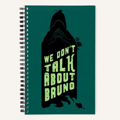 Encanto | "We Don't Talk About Bruno" Silhouette Notebook