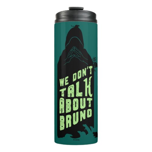 Encanto  We Dont Talk About Bruno Silhouette Thermal Tumbler