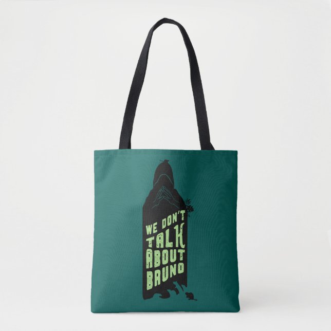 Encanto | "We Don't Talk About Bruno" Silhouette Tote Bag (Front)