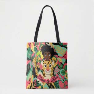 Encanto's Antonio Floral Graphic - Time to Shine Tote Bag