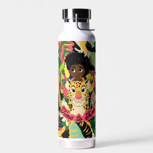 Encanto's Antonio Floral Graphic - Time to Shine Water Bottle