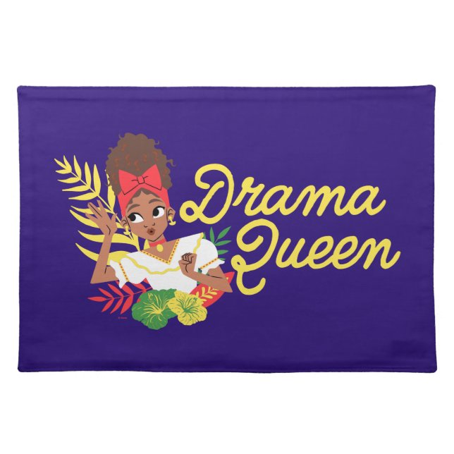 Encanto's Dolores | Drama Queen Cloth Placemat (Front)
