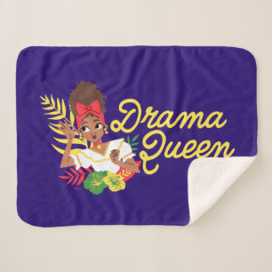 Encanto's Dolores   Drama Queen Sherpa Blanket